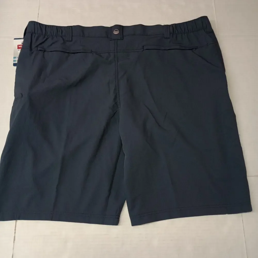 Wrangler Men's‎ Field Utility Shorts Size 48 Blue Relaxed Fit